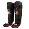 TITLE MMA Conflict Stand Up Shin Guards -Cheap Boxing Gear Store xmsg bk rd 1