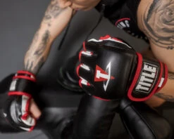 TITLE MMA Conflict Training Gloves -Cheap Boxing Gear Store xmtg 3