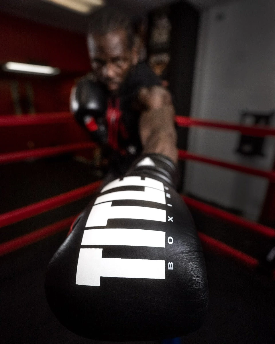 TITLE Boxing Leather Enforcer Pro Sparring Gloves 12 TITLE Boxing Leather Enforcer Pro Sparring Gloves - Image 10