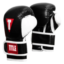 TITLE Boxing Youth Bag Gloves -Cheap Boxing Gear Store ytbbg bk wh 02